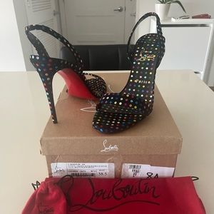 Christian Louboutin Polka Dot Sandals
